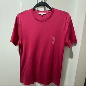 Carven Fuchsia Short Sleeve Tee